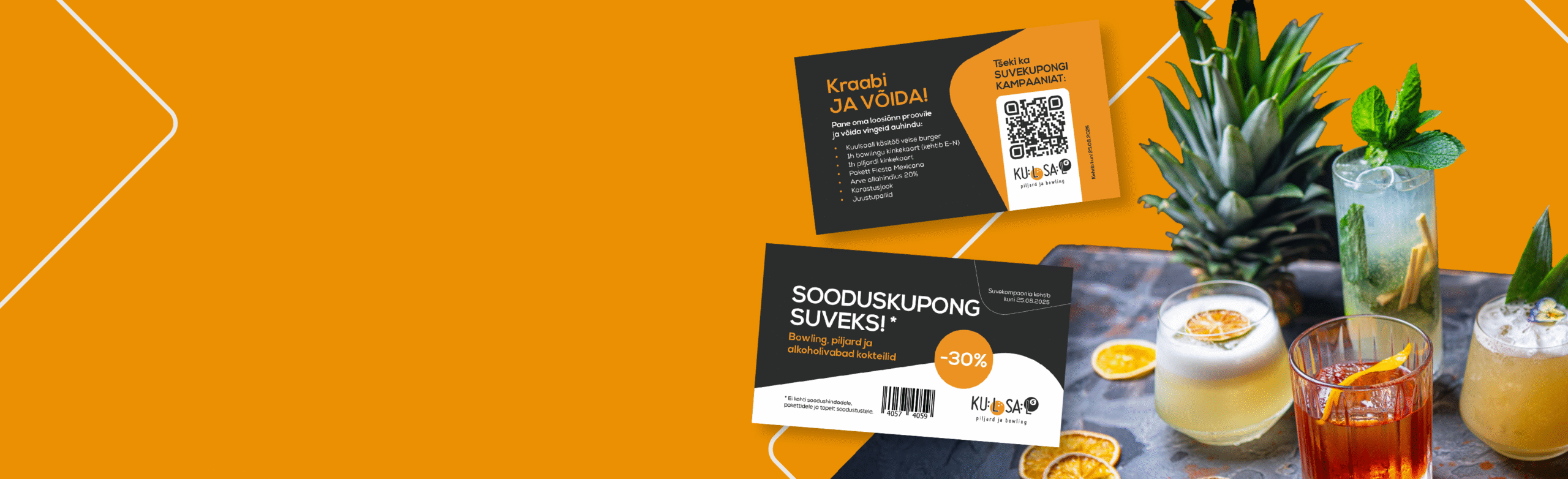 <br />Hot summer offers at Kuulsaal!