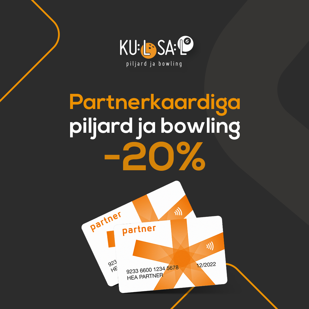 Partnerkaardiga septembris -20%