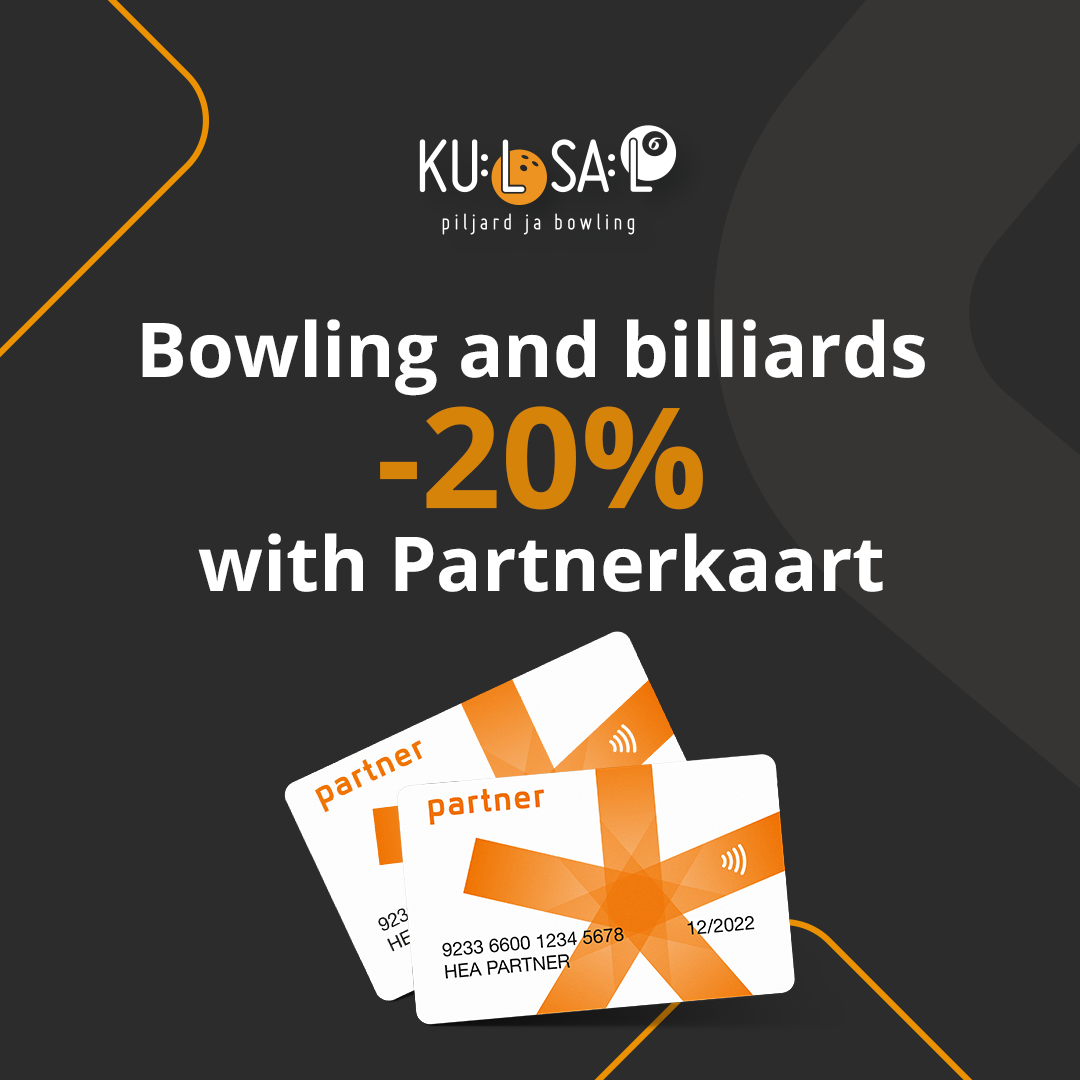Partnerkaart gives you -20% in September!