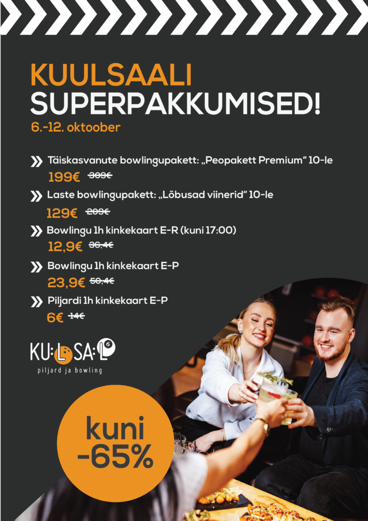 Osturalli pakkumised kuulsaal