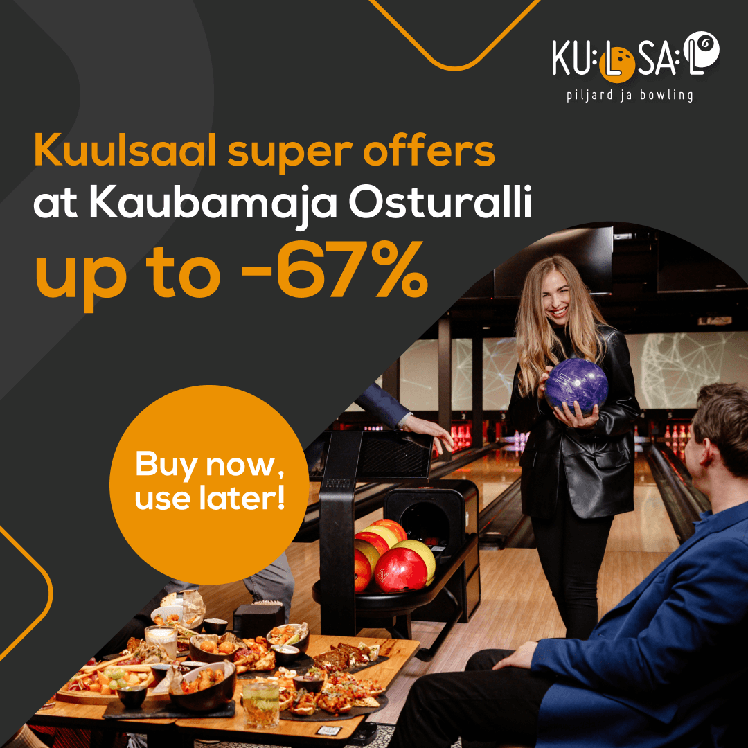 Kuulsaal's Best DEALS UP TO -67%!