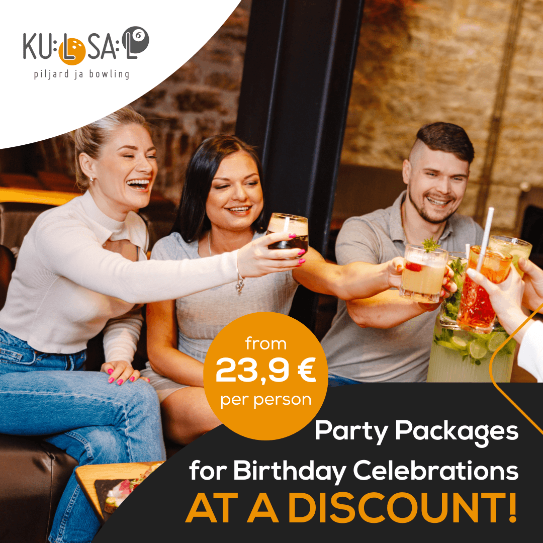 Birthday Party Packages 5% OFF!